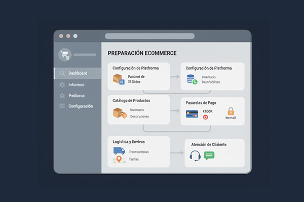 Preparación para venta online